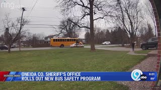 Oneida County Sheriffs Office rolls out new bus safety program [upl. by Nagaem]