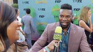 FX Snowfall Season 2 Premiere Amin Joseph  Afterbuzz TV [upl. by Fredek]