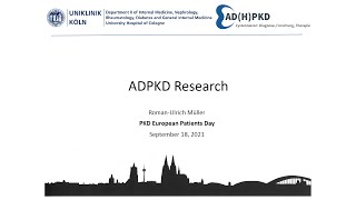 ADPKD Research  Professor Dr Roman Ulrich Müller  18 September 2021 [upl. by Manchester840]