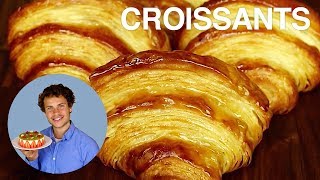 RECETTE DES CROISSANTS AU BEURRE [upl. by Baxy]