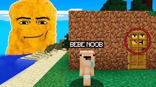 BEBÉ NOOB vs GEGAGEDIGEDAGEDAGO en Minecraft 😱 TROLL  ROLEPLAY [upl. by Johann338]