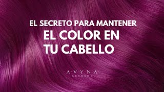 El secreto para mantener el color en tu cabello [upl. by Cinimmod]