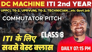 DC MACHINE  Commutator pitch  ITI Electrician 2nd Year Theory Class 8 [upl. by Lynnet224]