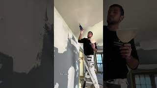 enduit airless travaux peinture home chantier asmr painter renovationmaison [upl. by Portia]