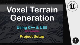 UE5 CTutorial  Minecraft like Voxel Terrain Generation  Part 1 Project Setup [upl. by Kara]