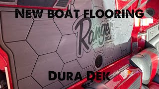 New Boat Flooring 2024 Dura Dek [upl. by Weissman]