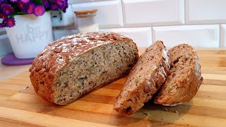 Ich kaufe kein Brot mehr Neues perfektes Rezept für schnelles Brot in 5 Minuten Brot backen [upl. by Elleoj]