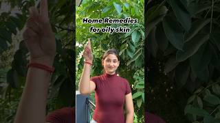 ❇️Home remedies for oily skin skin oilyskin oilyskincare oilskin glowyskin skincare [upl. by Ellak]