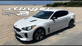 2021 KIA STINGER GTLINE BUYERS REVIEW  Best Sport Sedan For 33000 [upl. by Enitsua]