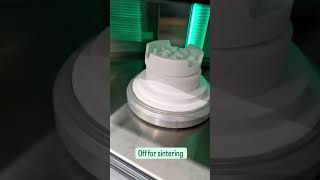 Zirconia sintering [upl. by Enyrat]