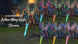 Aether Wing Kayle Chromas ALL FORMS [upl. by Thrasher]