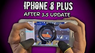 IPHONE 8 PLUS AFTER 35 UPDATE  PUBG MOBILE [upl. by Arraeis830]