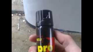 gaz protect pfeffer spray anti dog direkt mit direktstrahl [upl. by Aniela]