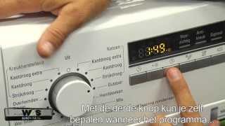 Siemens IQ700 WT46W272 warmtepompdroger Super zuinig A 8 kilo en RVS trommel [upl. by Aiouqahs]