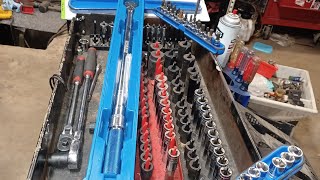 12 torque wrench under 60 magnetic socket trays cheap [upl. by Ianteen]