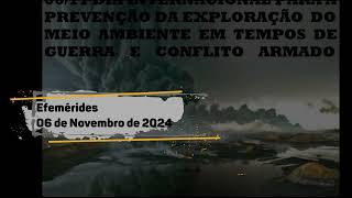 Efemérides  06 de Novembro de 2024 [upl. by Goat88]