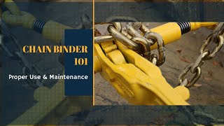 Chain Binder 101 [upl. by Nnylahs106]