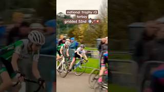 FAST START AT TORBAY 🚀💨💙  cyclocross bicycle bike grass cross [upl. by Kessler]