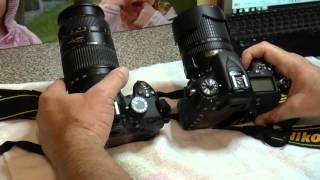 Nikon D3100 amp D3200 vs D7100 [upl. by Enos183]