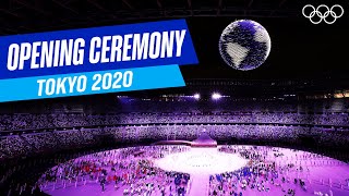 The Tokyo 2020 Opening Ceremony  in FULL LENGTH [upl. by Ahsoem]