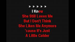 George Strait  I Know She Still Loves Me Karaoke  Outer Limits Karaoke [upl. by Tonia]