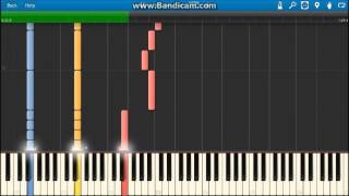 Godzilla vs Mechagodzilla 2 Main Title Synthesia [upl. by Joung]