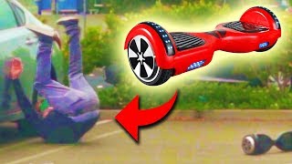 HOVERBOARD BAIT PRANK PART 5 [upl. by Ethe]