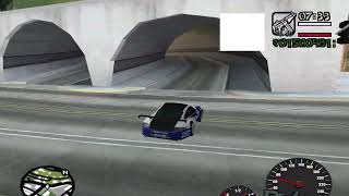 SPORTS CAR DIVE IN RIVER  SAN ANDREAS GAMEPLAY [upl. by Alisha]