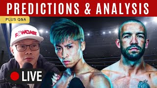 🔴 Live Naoya Inoue vs TJ Doheny Boxing Predictions and Analysis Boxing InoueDoheny Powcast [upl. by Barbaraanne]