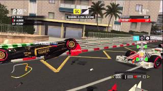 F1  How to get a Red Flag at Monaco [upl. by Galasyn]