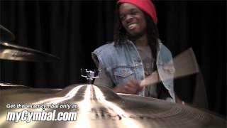 Zildjian 24quot A Medium Ride Cymbal  Played by Thomas Pridgen A00371081512A [upl. by Karil]