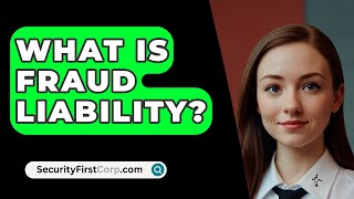 What Is Fraud Liability  SecurityFirstCorpcom [upl. by Verney]