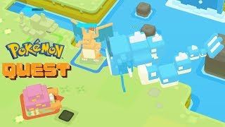 Pokémon Quest  Defeat Final Boss Gyarados in Farside Fjord [upl. by Pradeep]