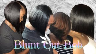 How To  Blunt Cut  Sewin Bob  Sewin Bob Tutorial ❤️ [upl. by Nref]