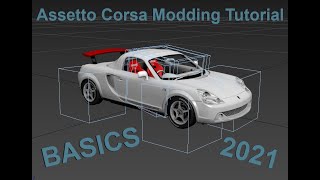 Assetto Corsa Modding Tutorial UPDATED 2021 Basics 3dsmax kseditor adding objects [upl. by Danyelle817]