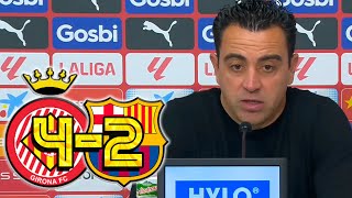 RUEDA PRENSA XAVI GIRONA CF 42 FC BARCELONA [upl. by Dona]