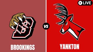 Brookings Bobcats vs Yankton Bucks Football [upl. by Isleana]