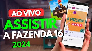 Como ASSISTIR A FAZENDA 16 AO VIVO 24 hrs por dia com PLAYPLUS em 2024 [upl. by Jeromy525]