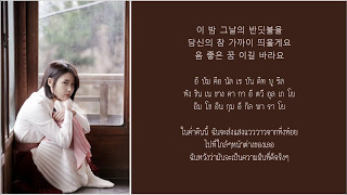 Throung The Night  IU Karaoke Thai Sub with Instrumental [upl. by Eceerahs]