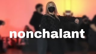 Nonchalant  6lack  bailey sok [upl. by Akinwahs]