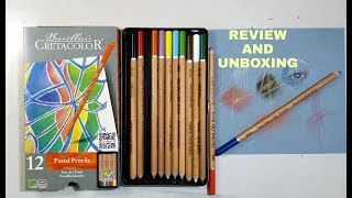 Review on cretacolor Pastels pencil  mid range Pastels pencil [upl. by Willmert]