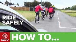 How To Ride Safely On The Road  Ridesmart [upl. by Nerradal]