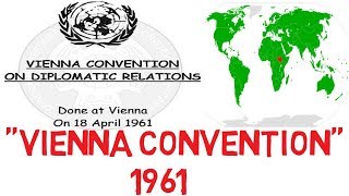 Vienna Convention on Diplomatic Relations 1961  UPSC SSC BANKING STATE PCS [upl. by Ohara]