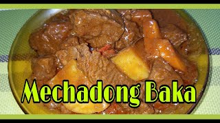 Mechadong Baka Beef Mechado How to cook Mechadong Baka in easy recipe [upl. by Egag]