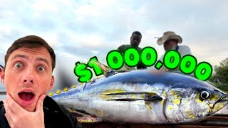 Catching A 1000000 Tuna  IT WAS MASSIVE [upl. by Nolat278]