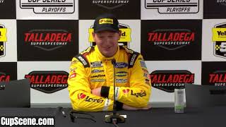 NASCAR at Talladega Superspeedway Oct 2024 Michael McDowell pole winner [upl. by Yrennalf601]