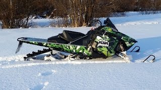 Frankensled Nypro Custom Snowmobile build part 3 [upl. by Ettezil]