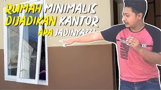 Review Rumah Minimalis dijadikan Kantor [upl. by Ecinert]