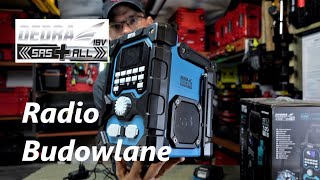 Radio budowlane Dedra DED7006BT  TEST [upl. by Akinek]