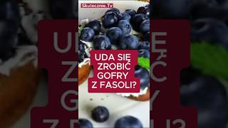 Uda się zrobić GOFRY z fasoli Proste czekoladowe i odżywcze skutecznietv przepis jedzenie [upl. by Scarrow348]